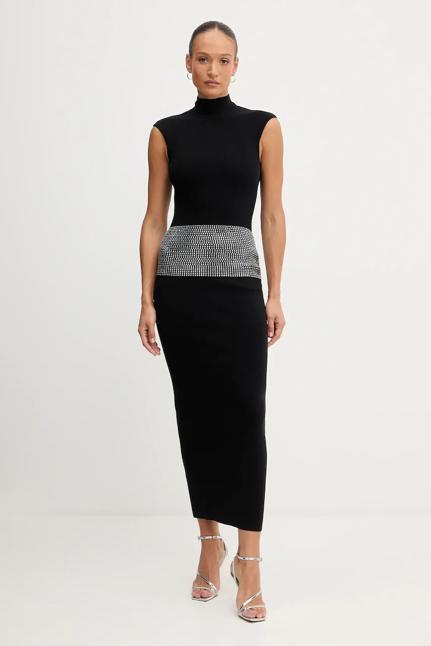 Rochie retrofete Leontine din amestec de cașmir Rochie retrofete Leontine din amestec de cașmir