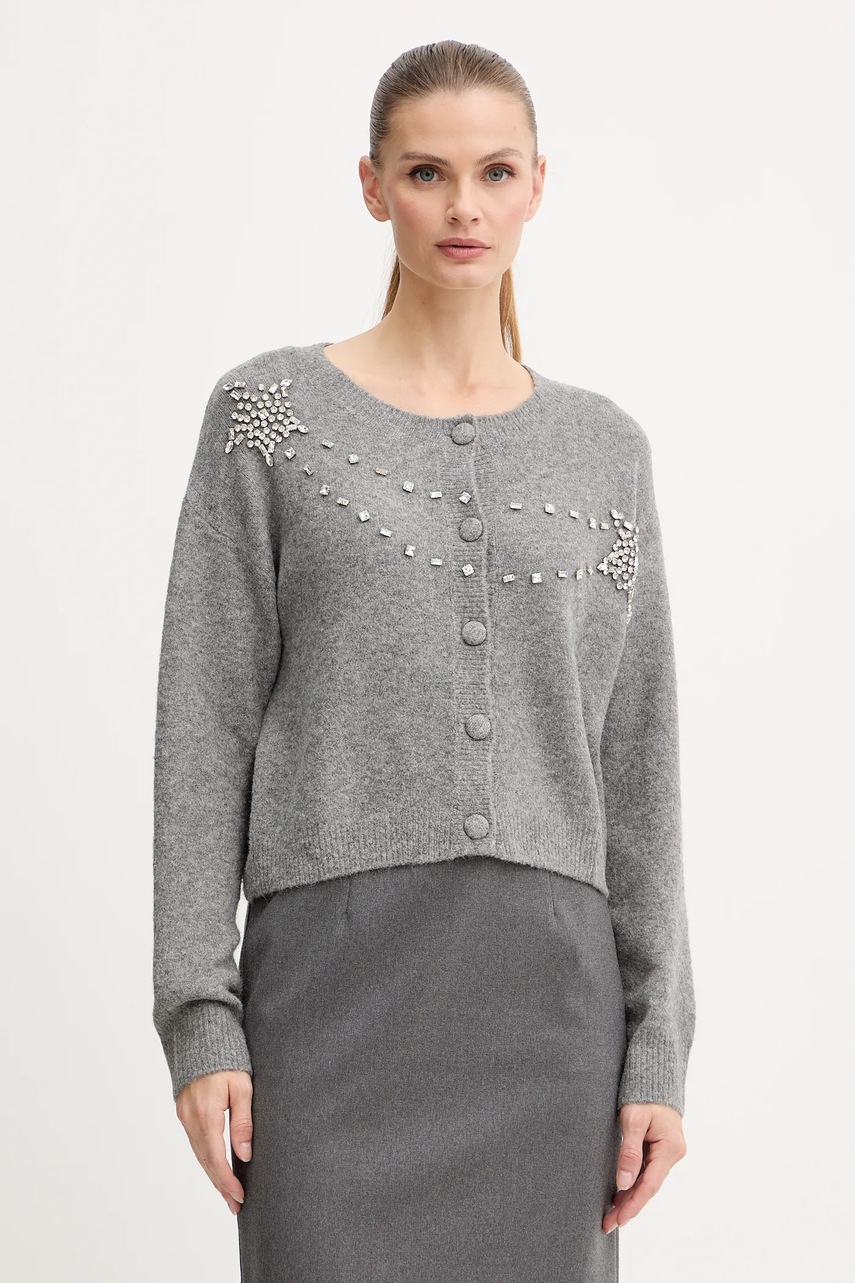 Fracomina cardigan lână Fracomina cardigan lână