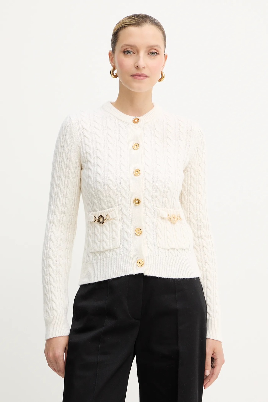 Cardigan patou din lână Cardigan patou din lână