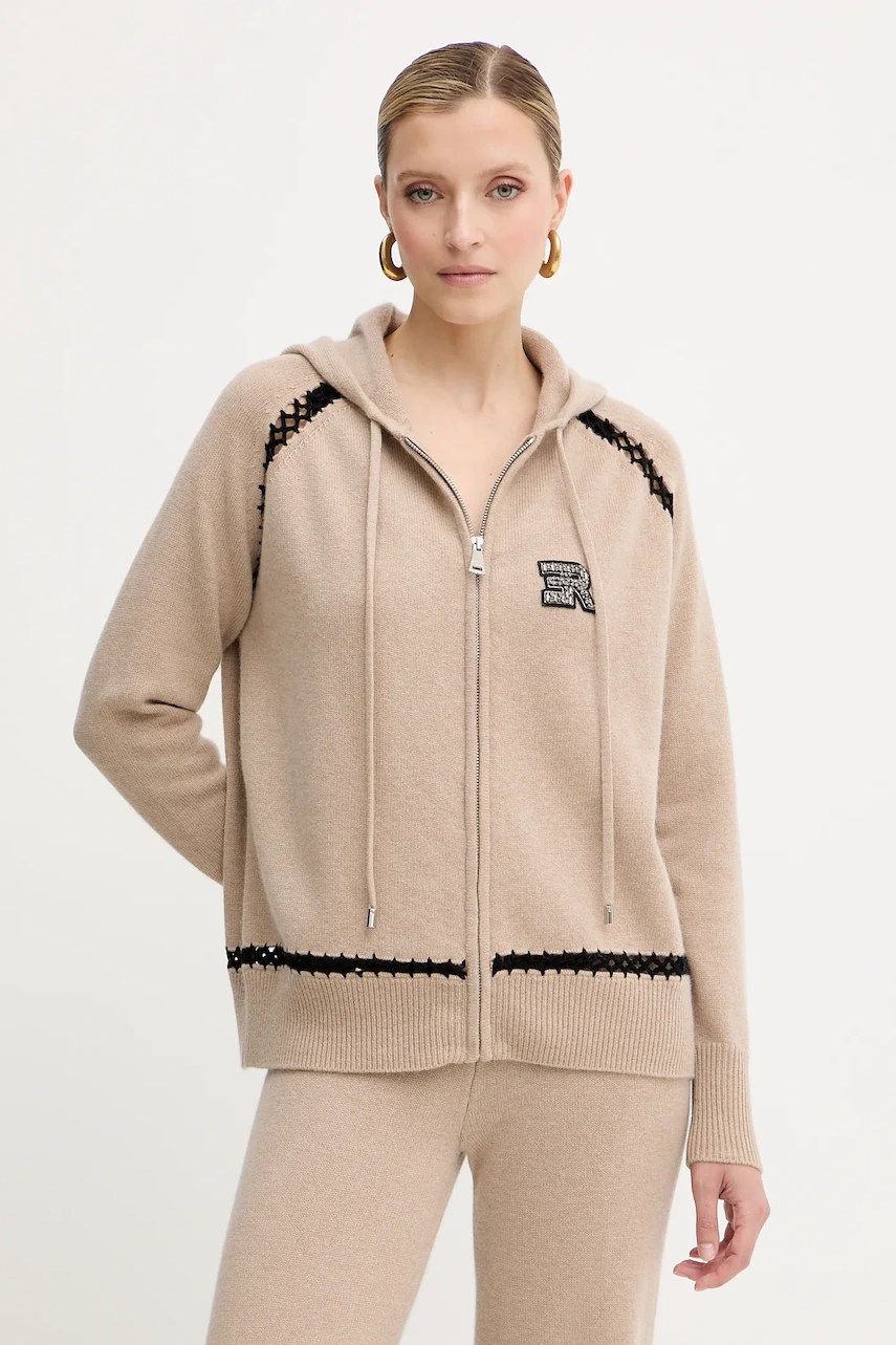 Eremanno firenze bluză din lână Eremanno firenze bluză din lână