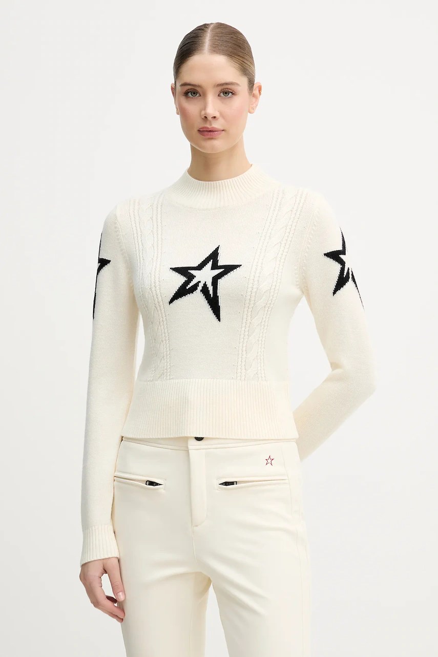 Pulover perfect moment din lână merino Cable Pulover perfect moment din lână merino Cable