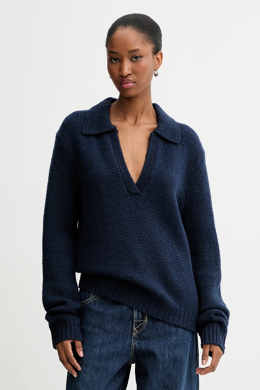 Pulover de lână calvin klein jeans Pulover de lână calvin klein jeans