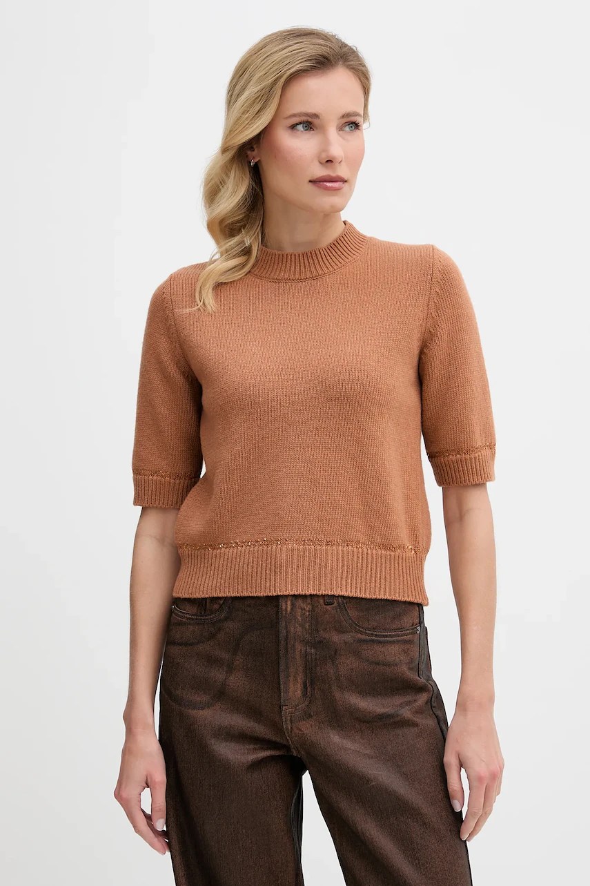 Pulover benetton din amestec de lână Pulover benetton din amestec de lână