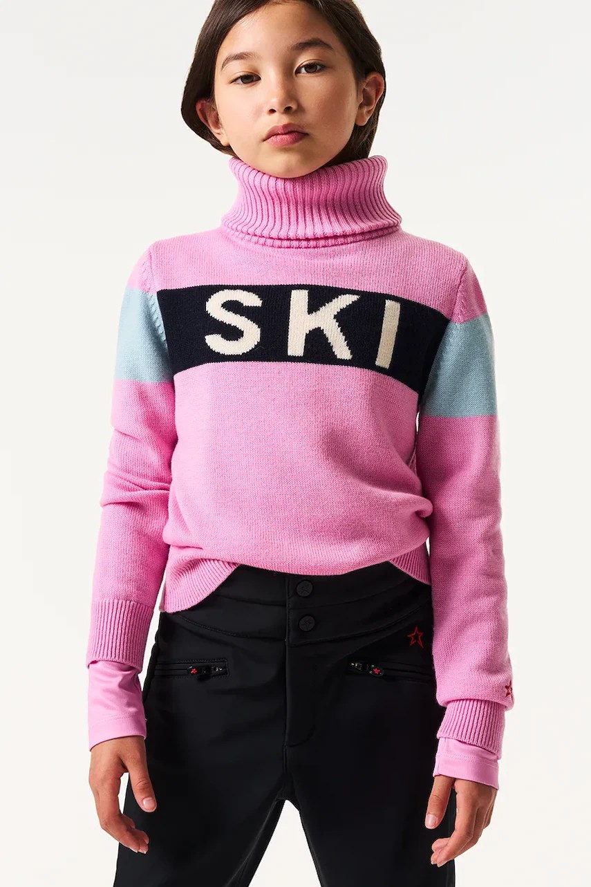 Pulover de lână pentru copii perfect moment ski turtle sweater ii Pulover de lână pentru copii perfect moment ski turtle sweater ii