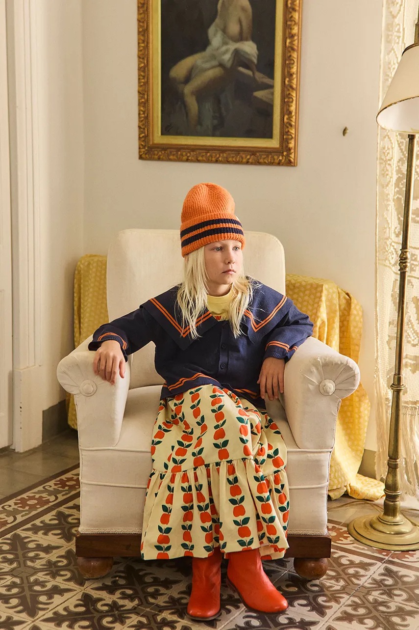 Pulover copii STRIPES TINY CARDIGAN de la tinycottons Pulover copii STRIPES TINY CARDIGAN de la tinycottons