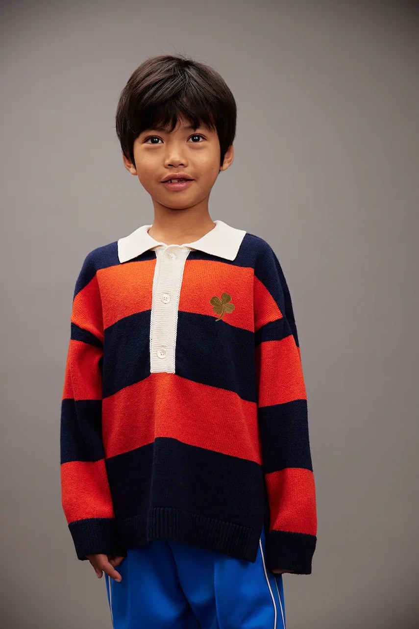 Pulover de lână pentru copii Clover mini rodini Pulover de lână pentru copii Clover mini rodini