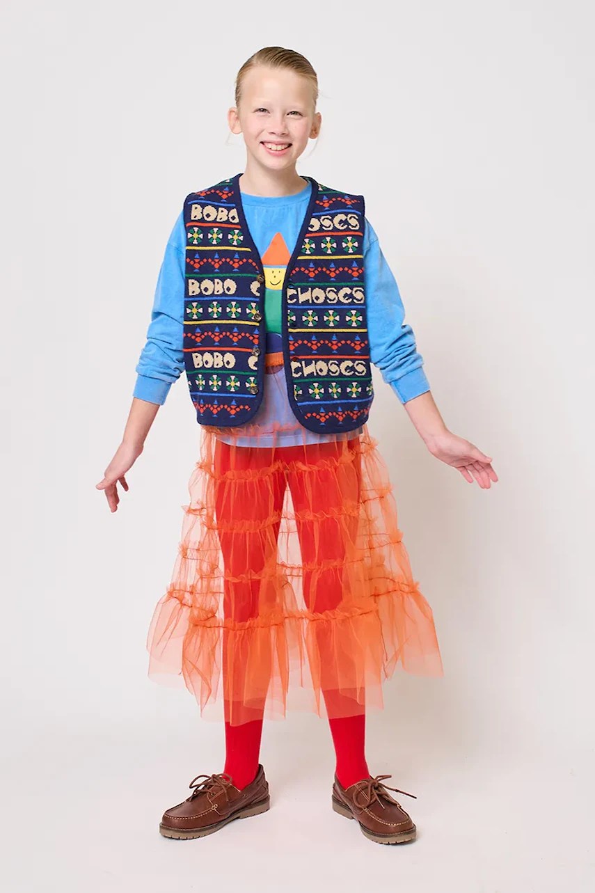 Vestă de lână pentru copii bobo choses Toys Vestă de lână pentru copii bobo choses Toys