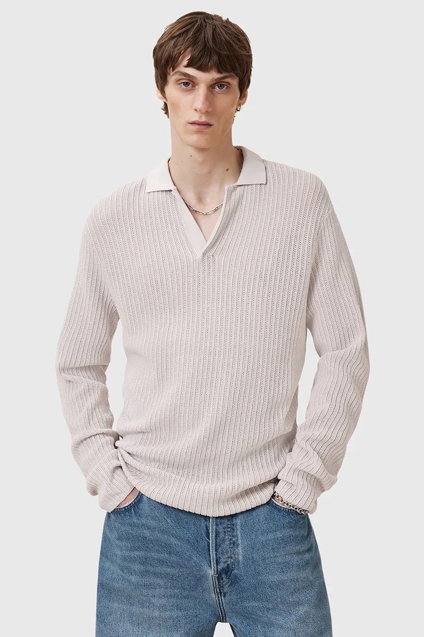 Pulover de bumbac AllSaints THOMA Pulover de bumbac AllSaints THOMA