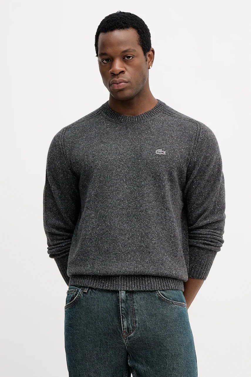 Pulover lacoste din amestec de lână Pulover lacoste din amestec de lână