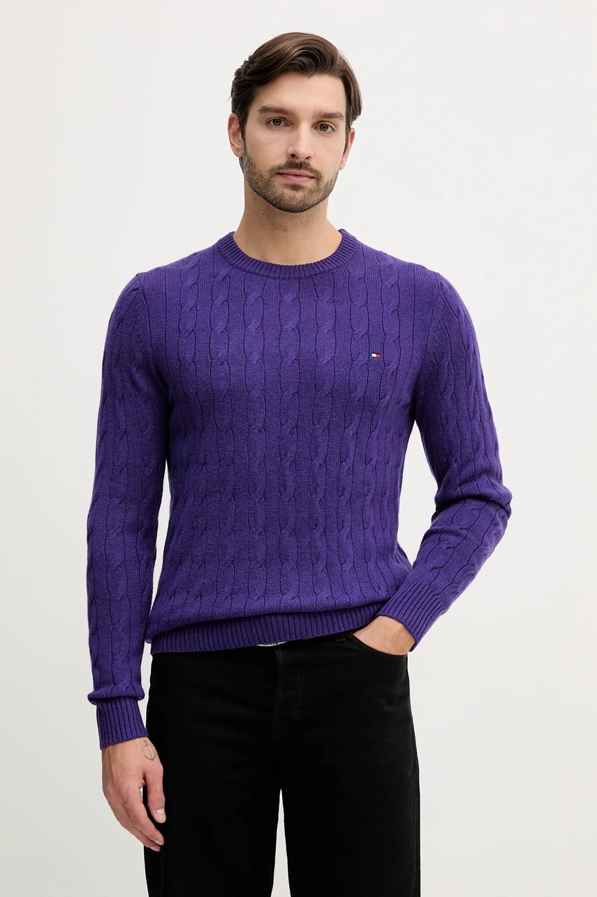 Pulover de lână tommy hilfiger Pulover de lână tommy hilfiger