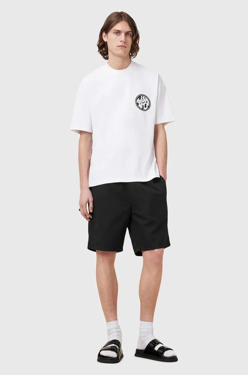 Pantaloni scurți AllSaints HANBURY din in amestec Pantaloni scurți AllSaints HANBURY din in amestec