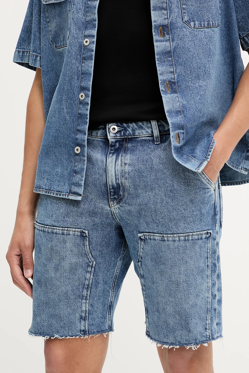 Pantaloni scurți karl lagerfeld din jeans Pantaloni scurți karl lagerfeld din jeans