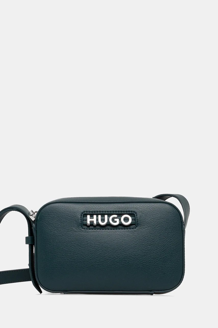 Geanta HUGO mel 2.0 crossbody cu fermoar Geanta HUGO mel 2.0 crossbody cu fermoar
