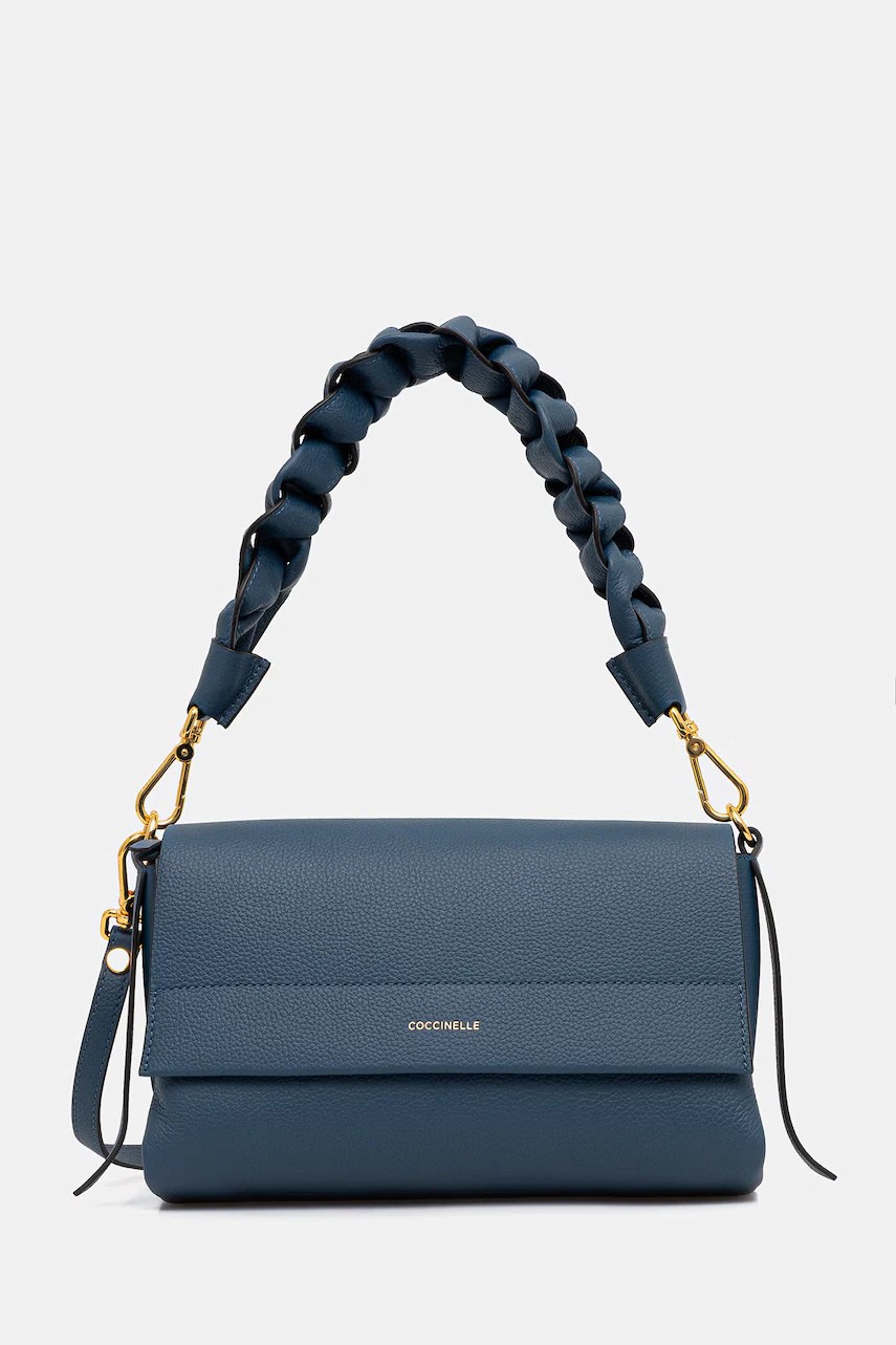 Poșetă coccinelle de piele BOHEME GRANA DOUBLE Poșetă coccinelle de piele BOHEME GRANA DOUBLE