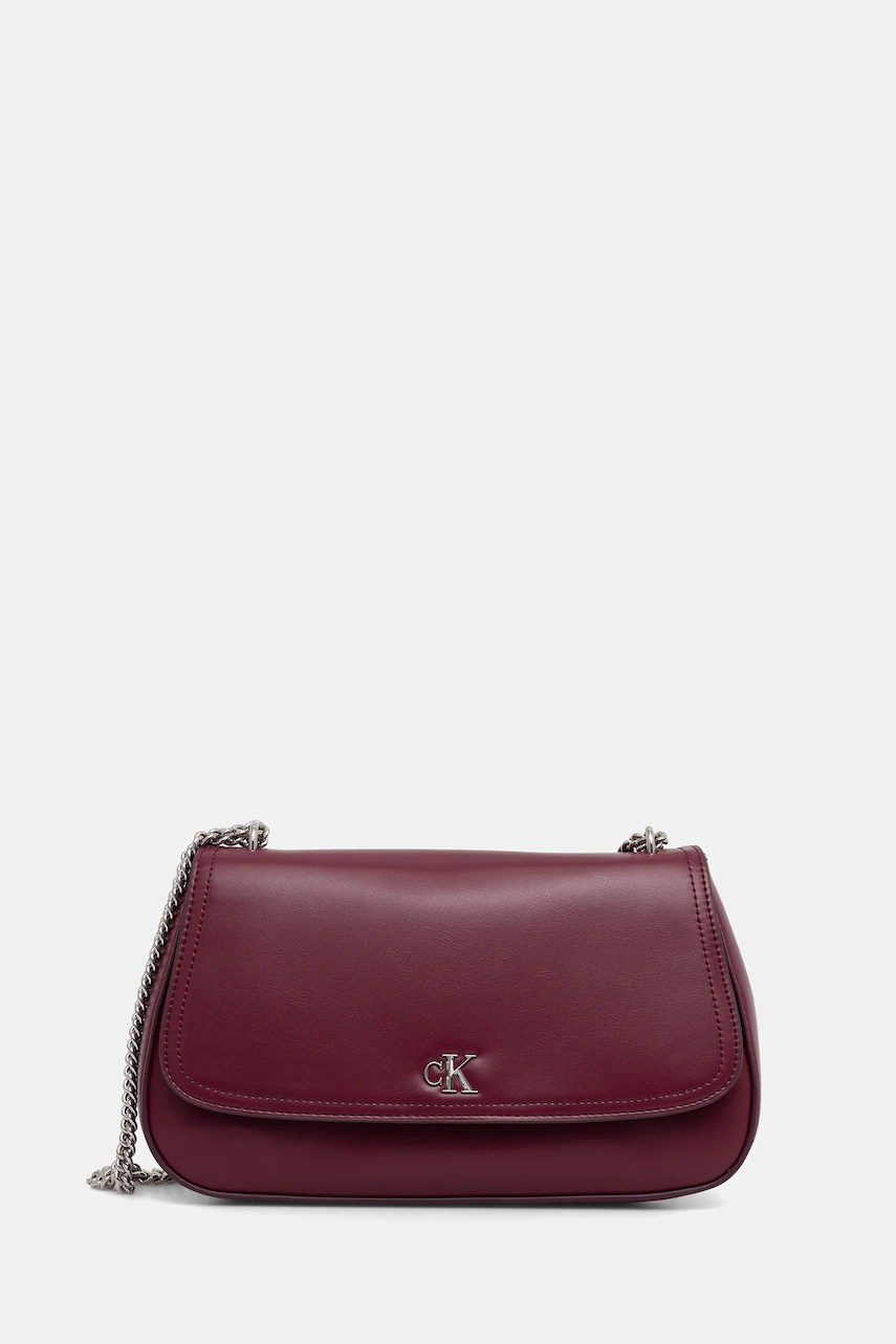 Geantă crossbody femeiască calvin klein cu imitație de piele Geantă crossbody femeiască calvin klein cu imitație de piele