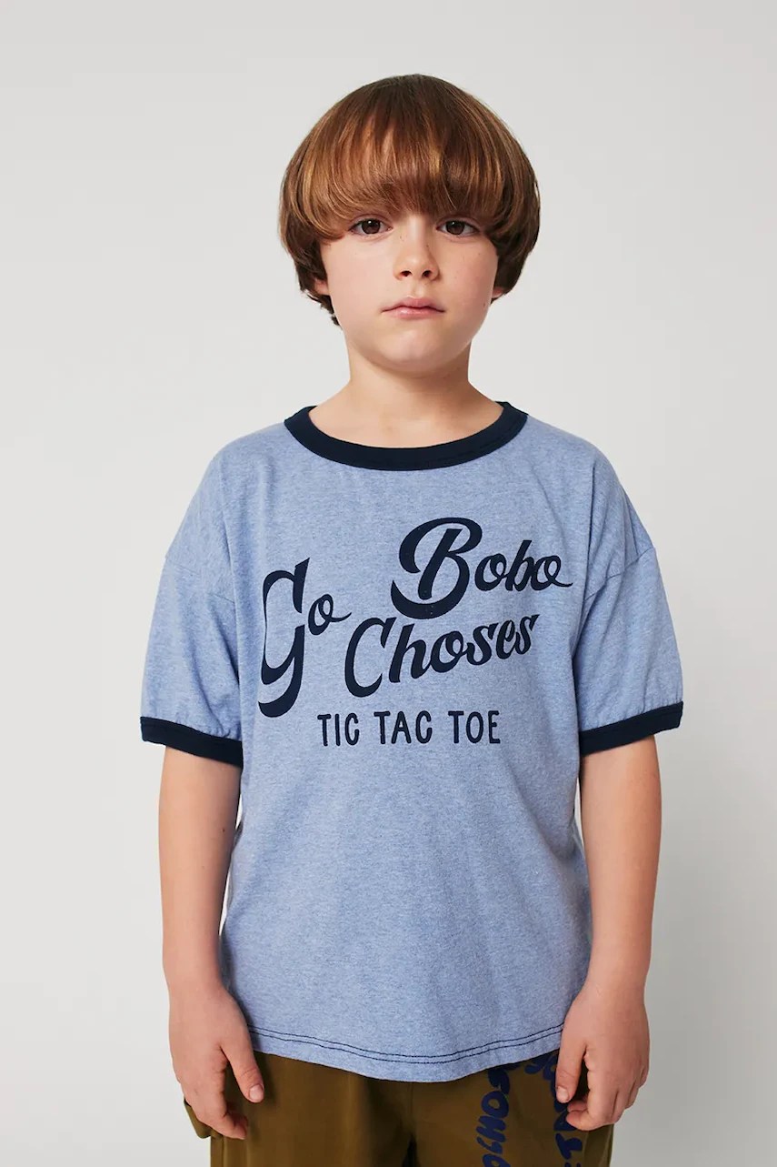 Tricou de bumbac pentru băieți Go Bobo choses Tricou de bumbac pentru băieți Go Bobo choses