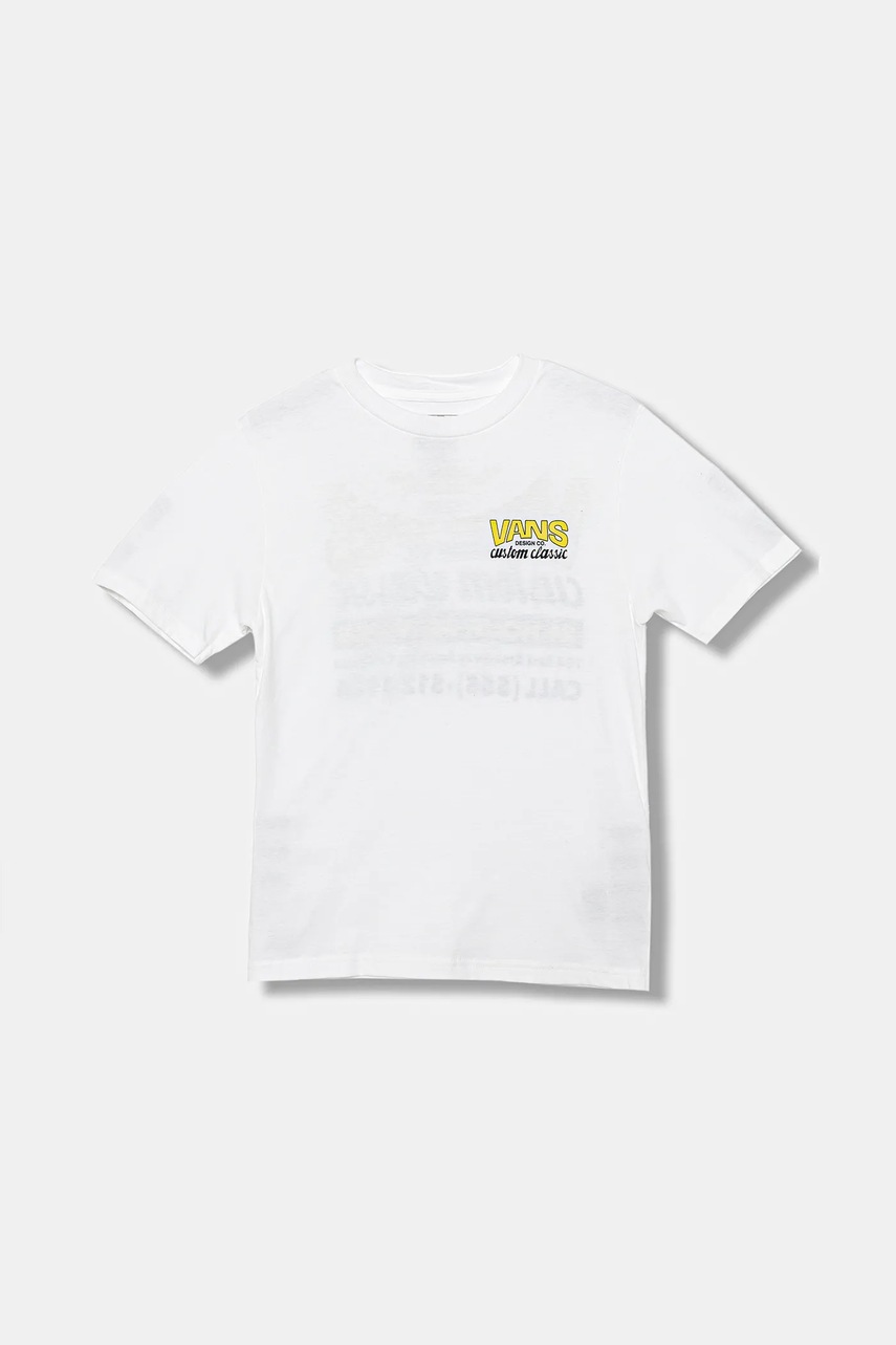 Tricou vans de bumbac pentru copii shop front SS Tricou vans de bumbac pentru copii shop front SS