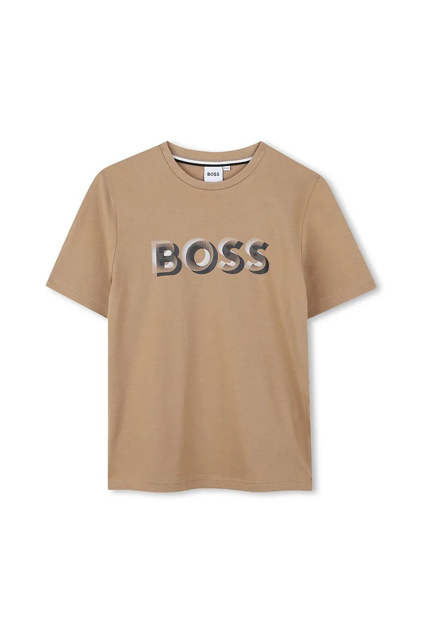 Tricou din bumbac BOSS Tricou din bumbac BOSS