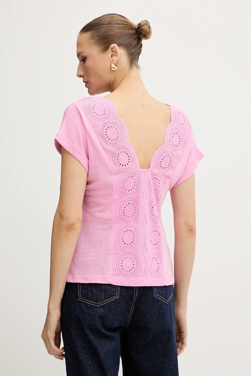 Tricou morgan din in amestecat Tricou morgan din in amestecat