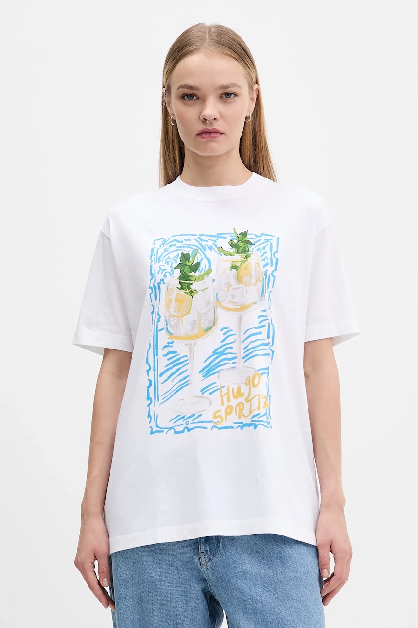 Tricou din bumbac abercrombie & fitch Tricou din bumbac abercrombie & fitch