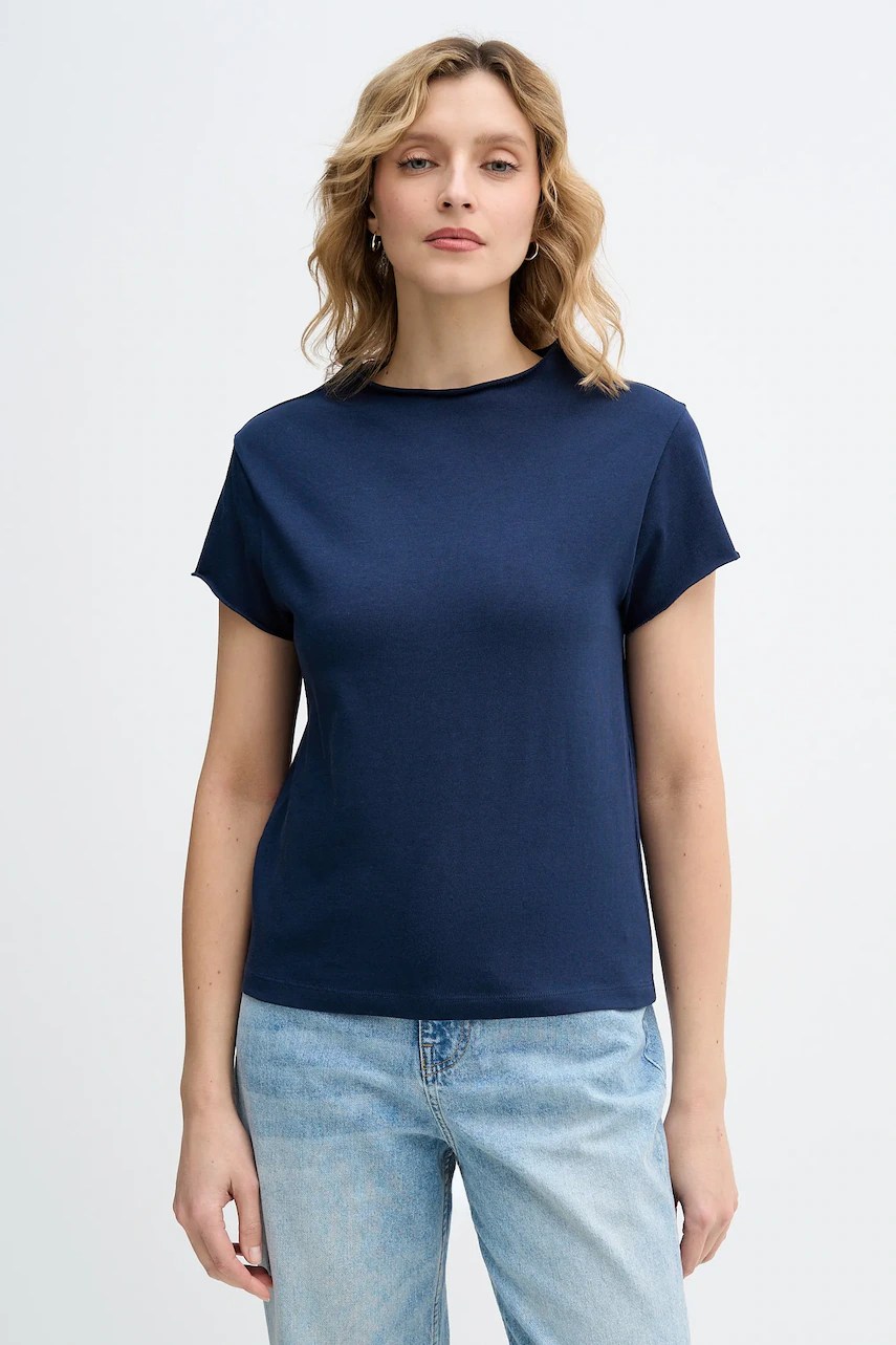 Tricou din bumbac sisley Tricou din bumbac sisley