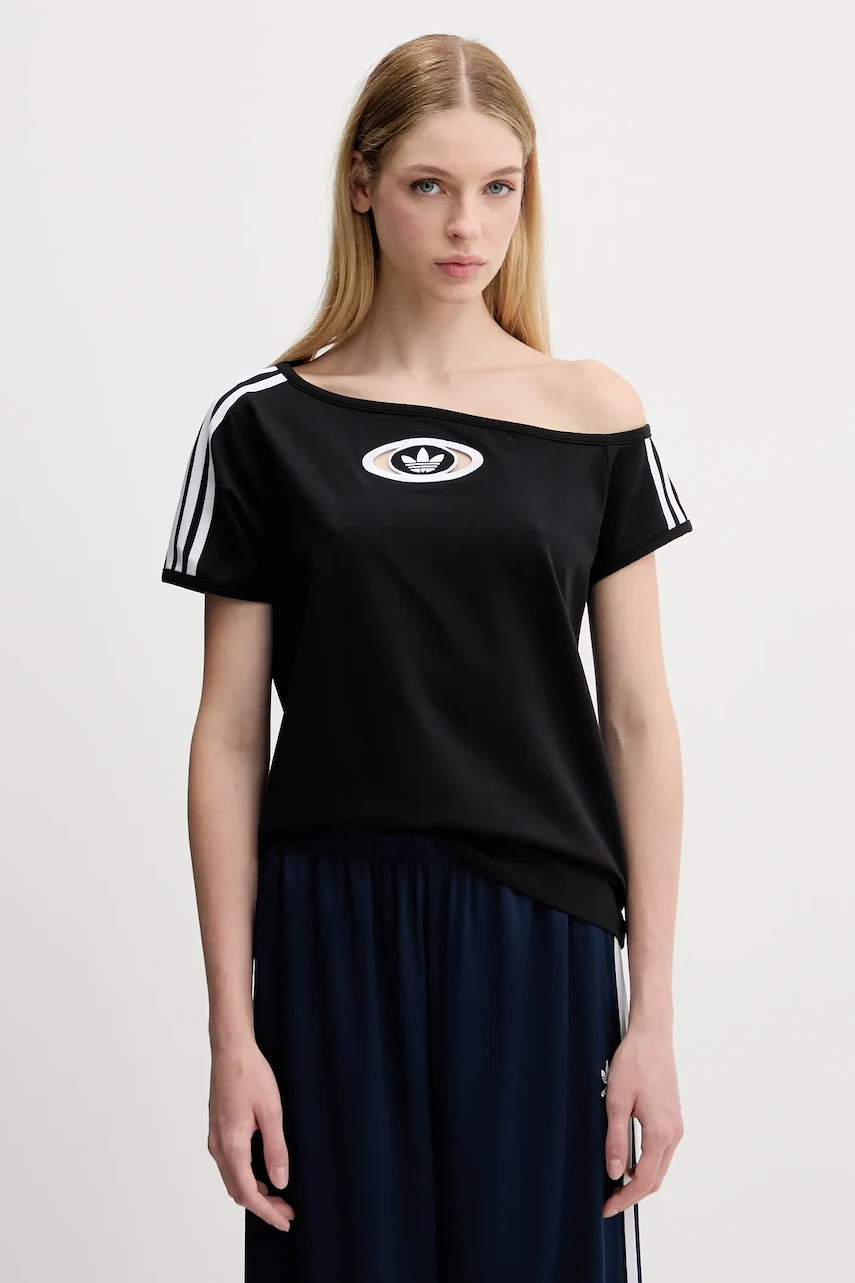 Tricou Offshoulder Tee adidas originals Tricou Offshoulder Tee adidas originals
