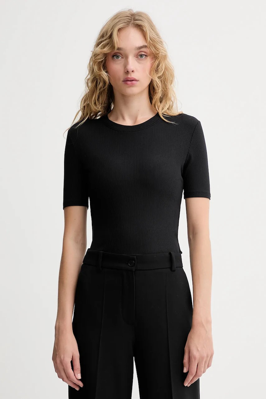 Tricou de damă calvin klein din modal Tricou de damă calvin klein din modal