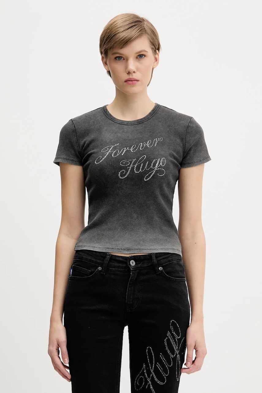 Tricou HUGO blue dever_b Tricou HUGO blue dever_b