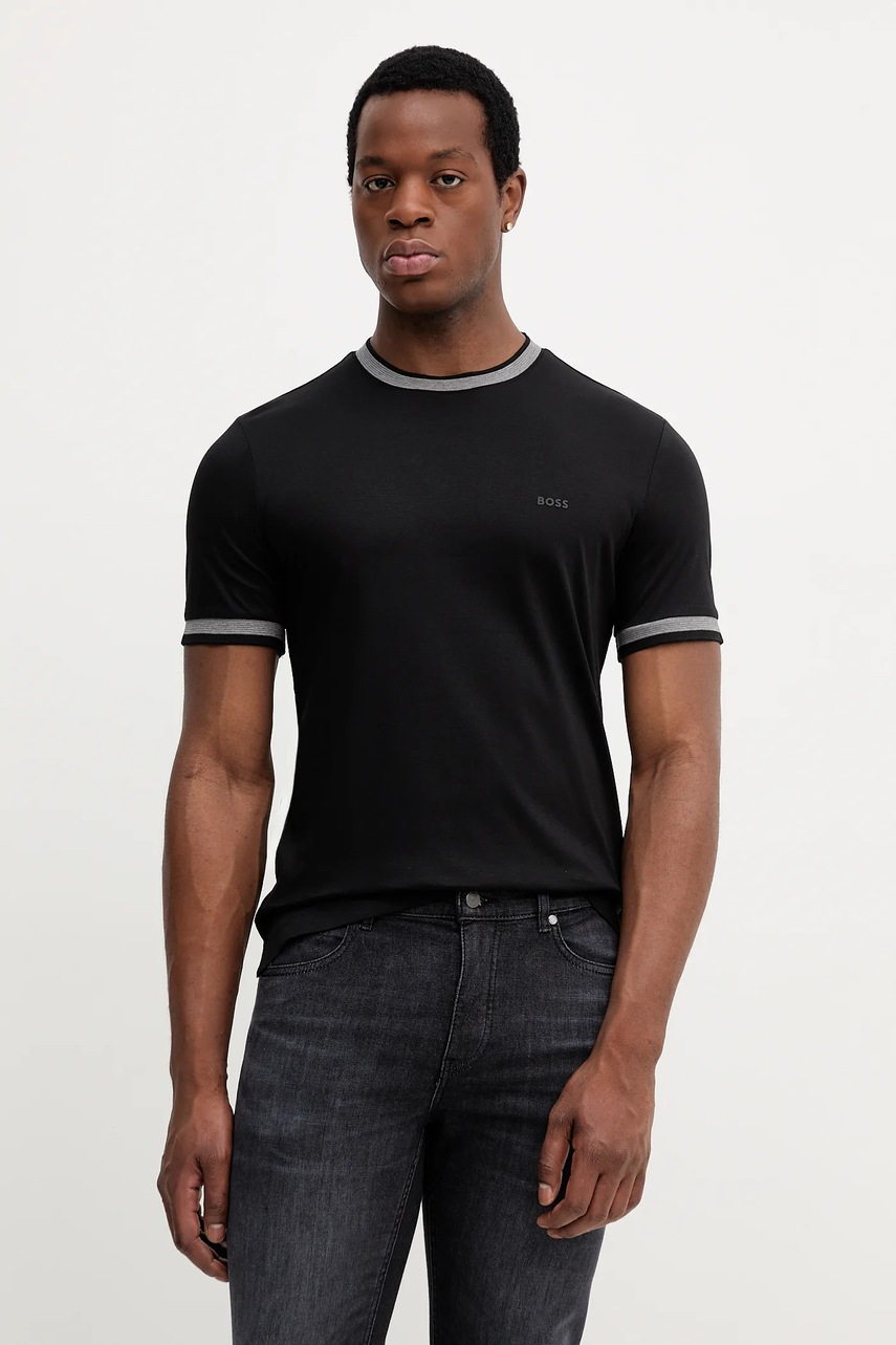 Boss tricou din bumbac h-tessler 200 Boss tricou din bumbac h-tessler 200