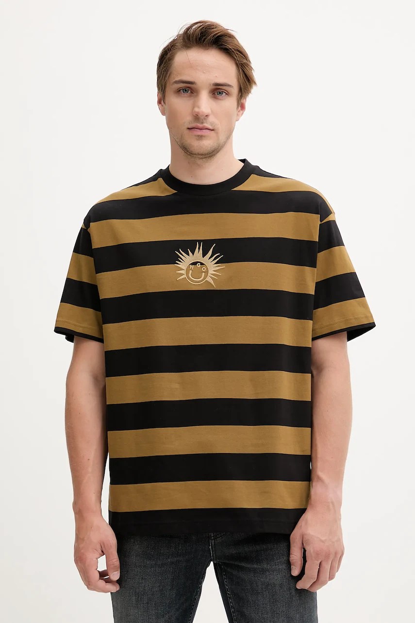 Tricou din bumbac HUGO blue Tricou din bumbac HUGO blue