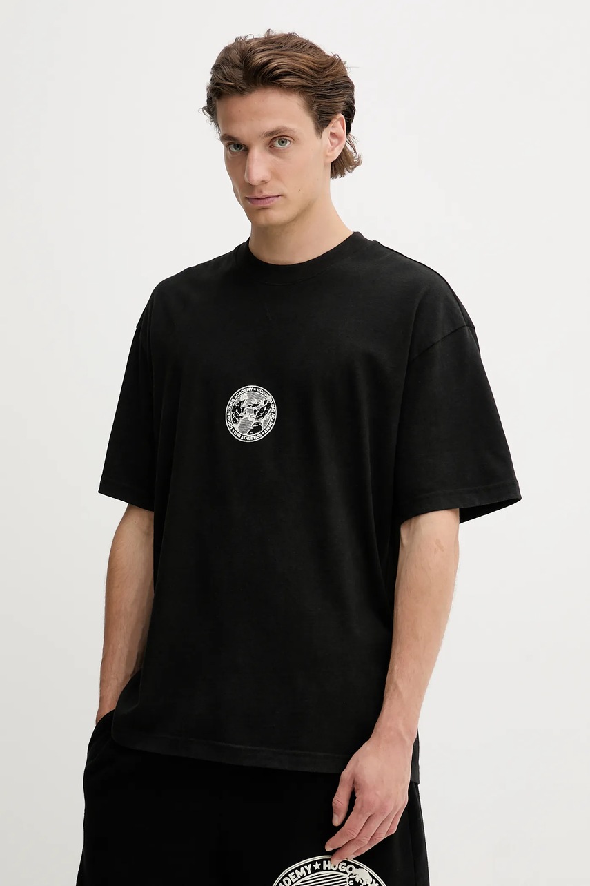 Tricou din bumbac HUGO Dwresto Tricou din bumbac HUGO Dwresto