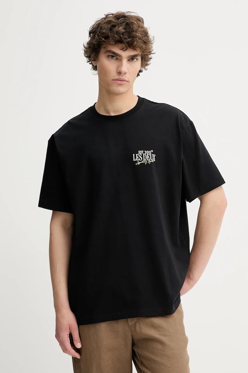 Tricou din bumbac Allen de la les deux Tricou din bumbac Allen de la les deux