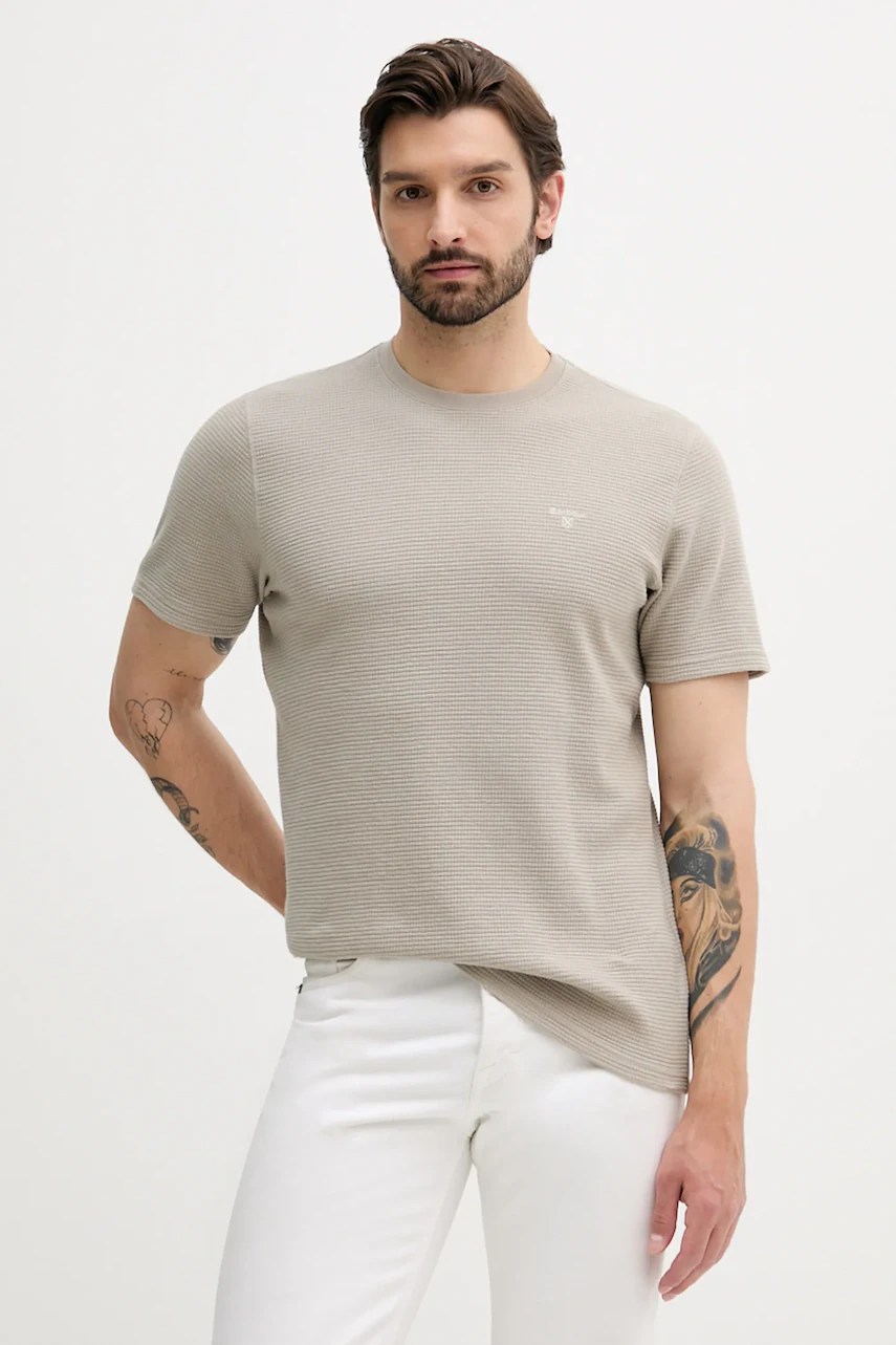 Tricou din bumbac barbour PLATFORD Tricou din bumbac barbour PLATFORD