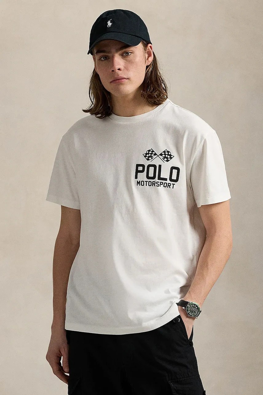 Tricou polo ralph lauren din bumbac cu mânecă scurtă Tricou polo ralph lauren din bumbac cu mânecă scurtă
