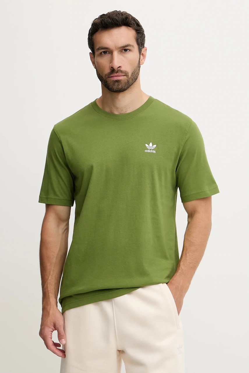 Tricou din bumbac adidas originals Trefoil Essential Tricou din bumbac adidas originals Trefoil Essential