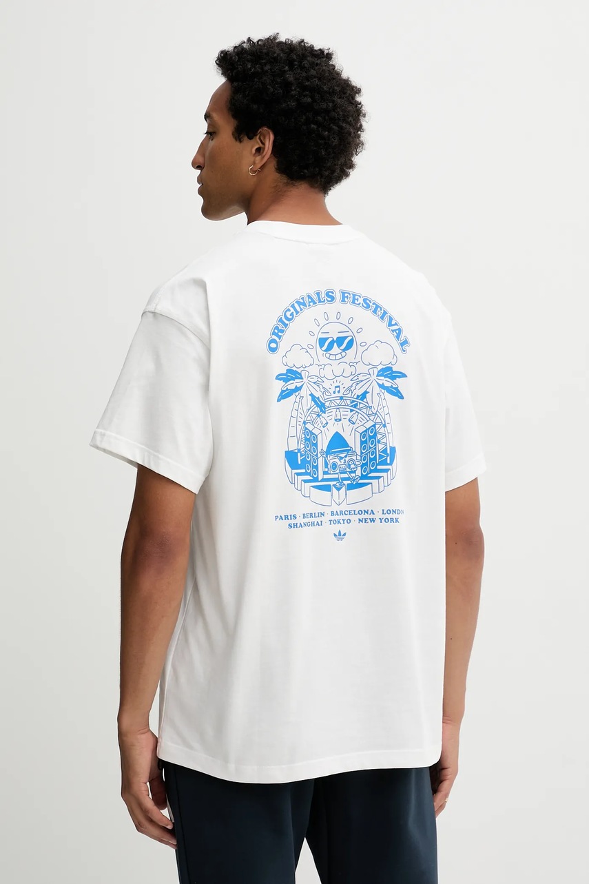 Tricou din bumbac adidas originals Music Fests Tricou din bumbac adidas originals Music Fests