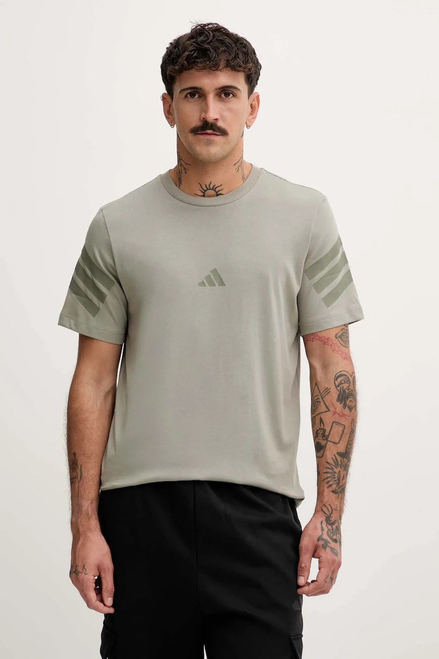 Tricou bărbați adidas din bumbac fi 3S Tricou bărbați adidas din bumbac fi 3S