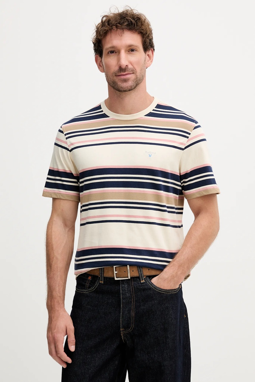 Tricou din bumbac barbour AICKMEN Tricou din bumbac barbour AICKMEN