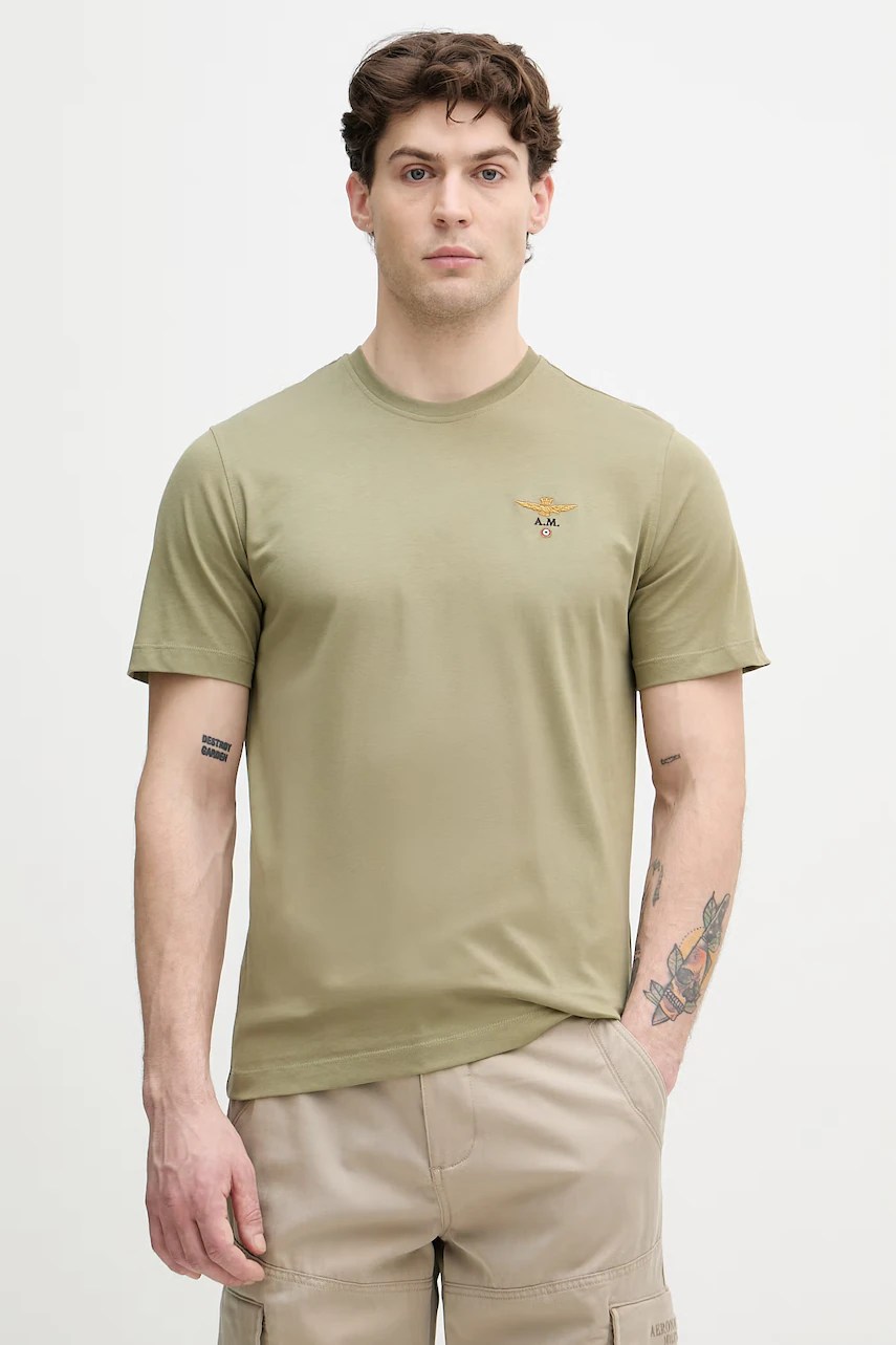Tricou bărbătesc aeronautica militare din bumbac Tricou bărbătesc aeronautica militare din bumbac