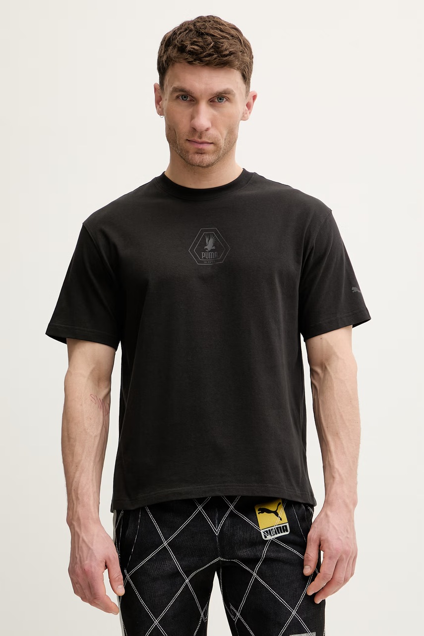 Tricou din bumbac PUMA PUMA x SKEPTA Tricou din bumbac PUMA PUMA x SKEPTA