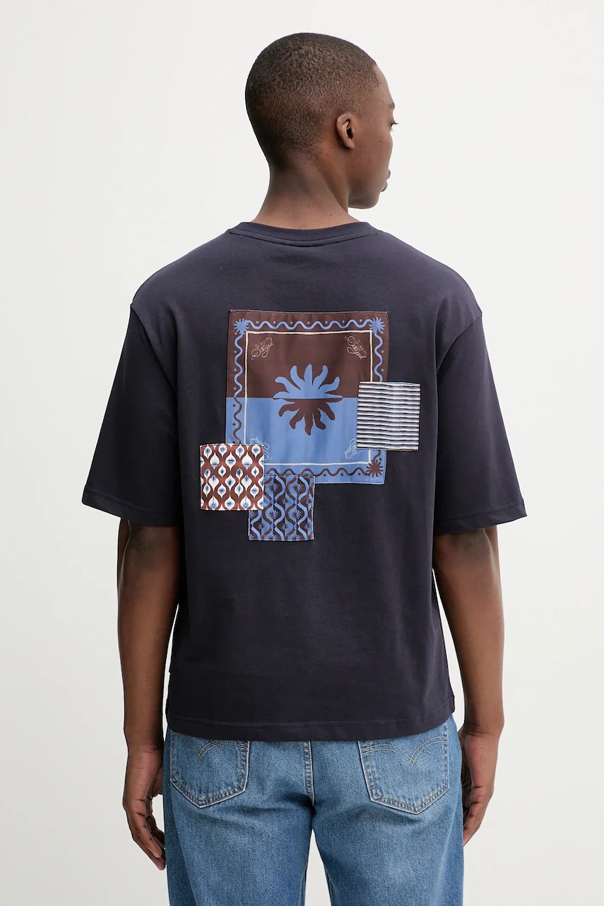 Tricou desigual din bumbac PALMA Tricou desigual din bumbac PALMA