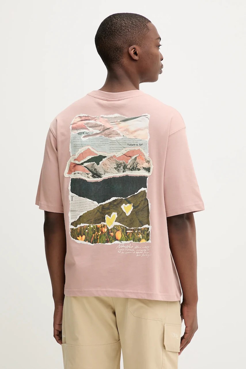 Tricou din bumbac desigual VIENA Tricou din bumbac desigual VIENA