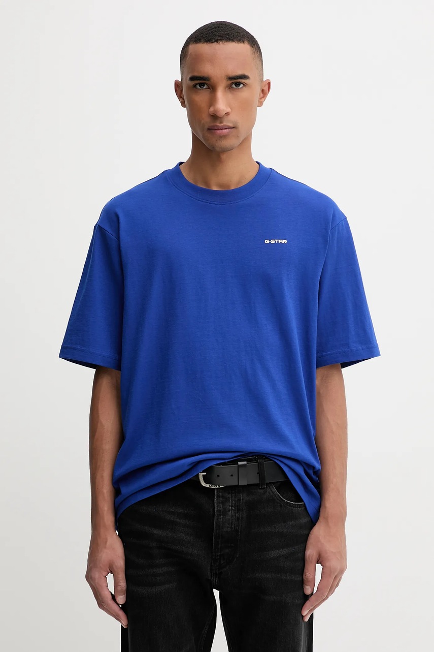 G-star tricou bărbați boxy base din bumbac G-star tricou bărbați boxy base din bumbac