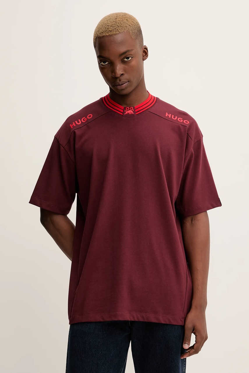 Tricou din bumbac HUGO dydall_rb Tricou din bumbac HUGO dydall_rb