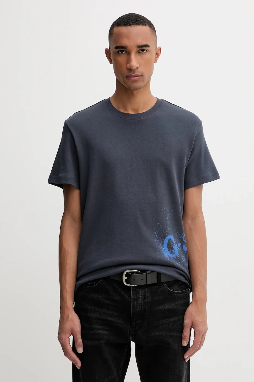 Tricou g-star din bumbac Sprayed Tricou g-star din bumbac Sprayed