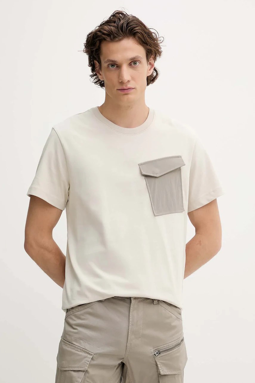 Tricou g-star din bumbac fabric mix pkt Tricou g-star din bumbac fabric mix pkt