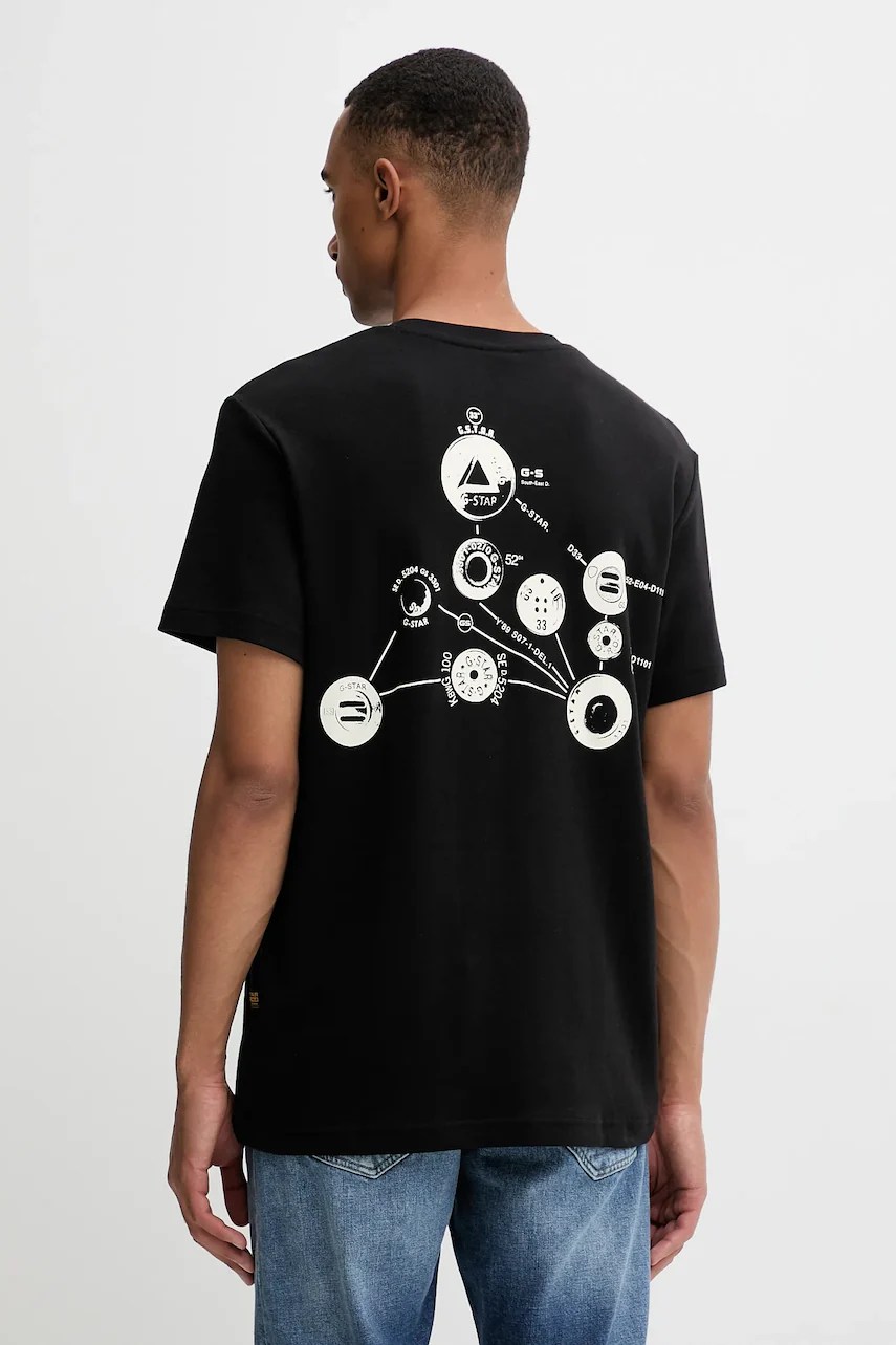 Tricou g-star din bumbac trims back Tricou g-star din bumbac trims back