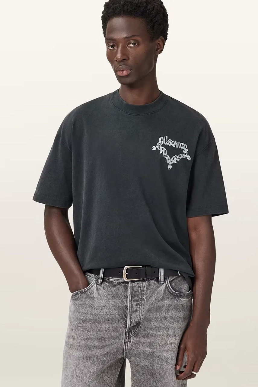 Allsaints tricou din bumbac Allsaints tricou din bumbac