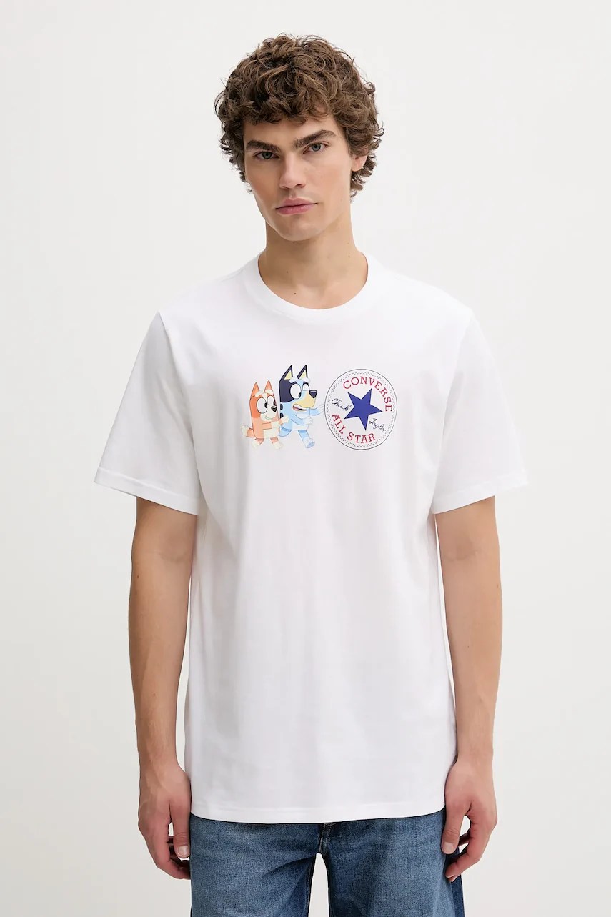 Tricou din bumbac BLUEY de la converse Tricou din bumbac BLUEY de la converse