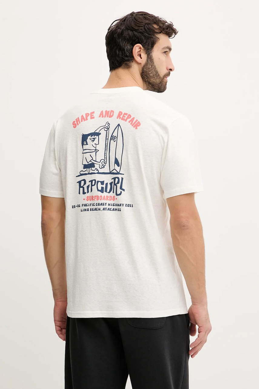 Tricou rip curl SHAPER ADDRESS pentru bărbați Tricou rip curl SHAPER ADDRESS pentru bărbați
